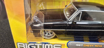 Jada Toys 1/24 Chevy Nova SS 1967 Black Pearl Big Time Muscle
