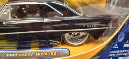 Jada Toys 1/24 Chevy Nova SS 1967 Black Pearl Big Time Muscle