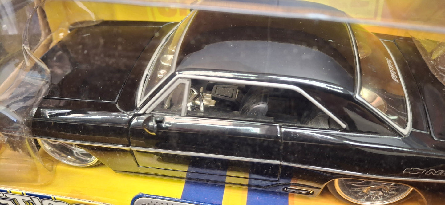 Jada Toys 1/24 Chevy Nova SS 1967 Black Pearl Big Time Muscle