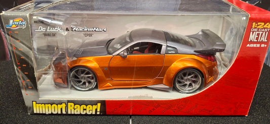 Jada Toys 1/24 Nissan 350z Option-D Cooper Gray JDM