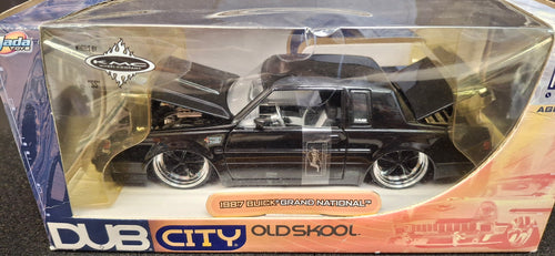 Jada Toys 1/24 Buick Grand National 1987 Black Big Time Muscle