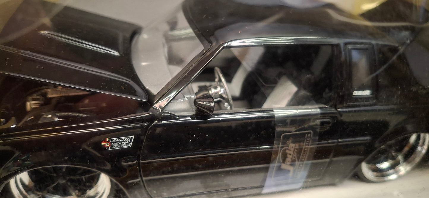 Jada Toys 1/24 Buick Grand National 1987 Black Big Time Muscle