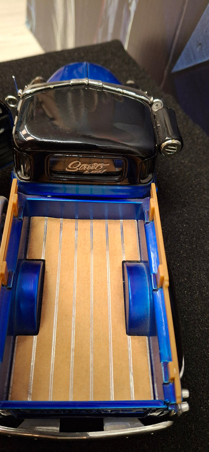 Jada Toys 1/24 Chevy Pickup 1951 Street Low Blue Big Time Muscle USED