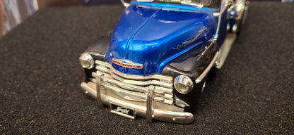 Jada Toys 1/24 Chevy Pickup 1951 Street Low Blue Big Time Muscle USED
