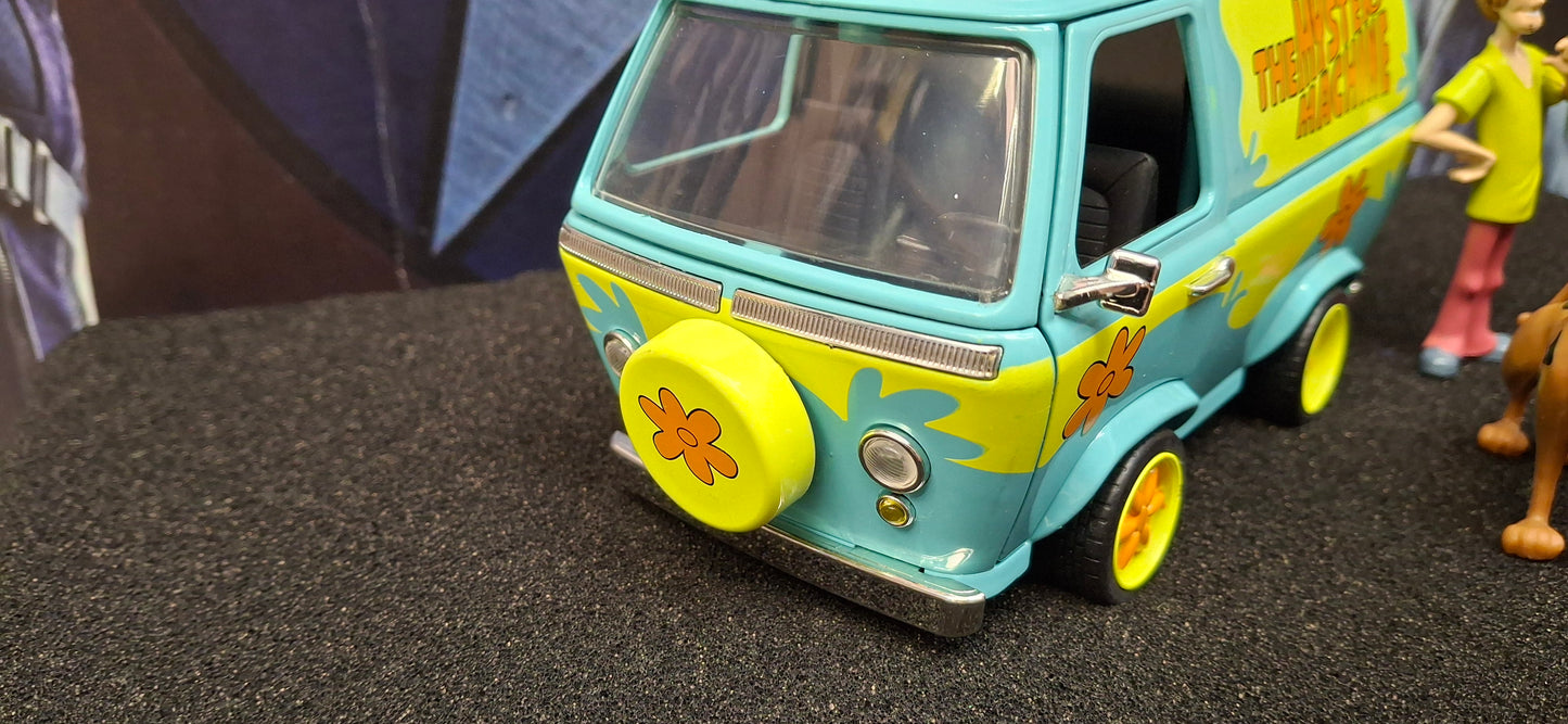 Jada Toys 1/24 Mistery Maschines Scooby Doo +figurki USED