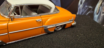 Jada Toys 1/24 Chevy Bel-Air 1953 Orange Street Low Big Time Muscle USED