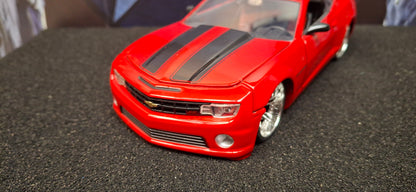 Jada Toys 1/24 Chevy Camaro SS 2010 Red Big Time Muscle USED