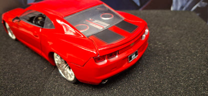 Jada Toys 1/24 Chevy Camaro SS 2010 Red Big Time Muscle USED