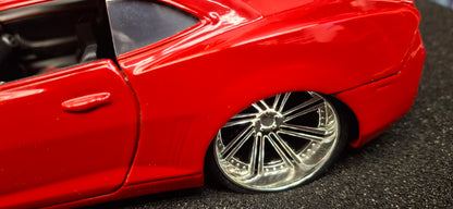 Jada Toys 1/24 Chevy Camaro SS 2010 Red Big Time Muscle USED