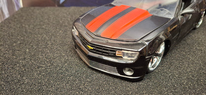 Jada Toys 1/24 Chevy Camaro SS 2010 Black Red Big Time Muscle USED