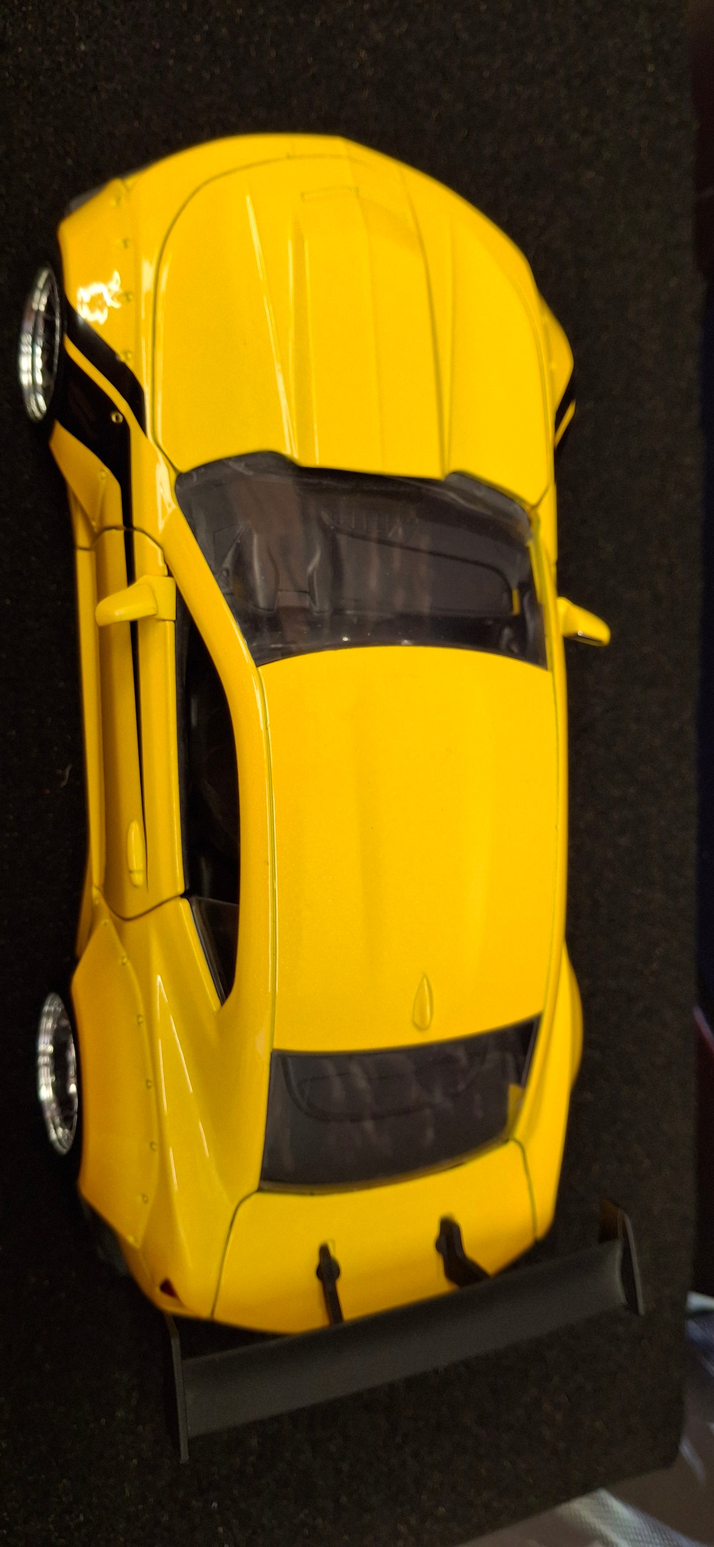 Jada Toys 1/24 Chevy Camaro SS Widebody 2016 Yellow  Big Time Muscle USED