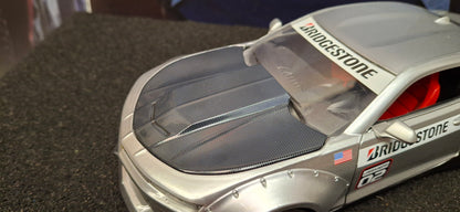 Jada Toys 1/24 Chevy Camaro SS Widebody 2016 Silver Bridgestone Big Time Muscle USED