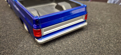 Jada Toys 1/24 Chevy C-10 1985 Blue Big Time Muscle USED