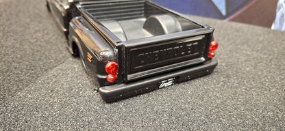 Jada Toys 1/24 Chevy C-10 Stepside 1969 Black Big Time Muscle USED