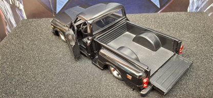 Jada Toys 1/24 Chevy C-10 Stepside 1969 Black Big Time Muscle USED