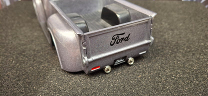 Jada Toys 1/24 Ford F-100 1956 Gray Big Time Muscle USED