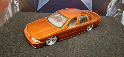 Jada Toys 1/24 Chevy Impala 1996 Cooper Sedan Big Time Muscle USED