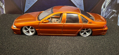 Jada Toys 1/24 Chevy Impala 1996 Cooper Sedan Big Time Muscle USED