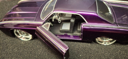 Jada Toys 1/24 Ford Thunderbird 1963 Purple Rick Dore Big Time Muscle USED