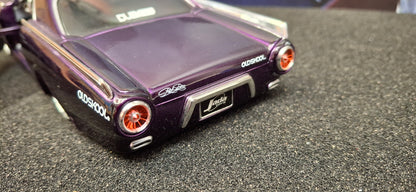 Jada Toys 1/24 Ford Thunderbird 1963 Purple Rick Dore Big Time Muscle USED