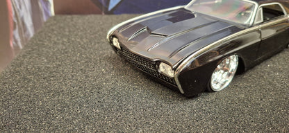 Jada Toys 1/24 Ford Thunderbird 1963 Black Rick Dore Big Time Muscle USED