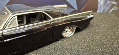 Jada Toys 1/24 Ford Thunderbird 1963 Black Rick Dore Big Time Muscle USED