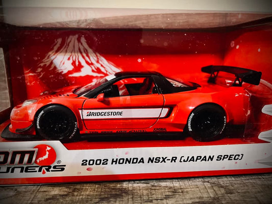 Jada Toys 1/24 Honda NSX-R Bridgestone Red 2002 JDM