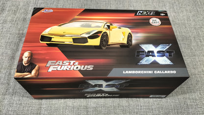 Jada Toys 1/24 Lamborghini Gallardo Plated Gold