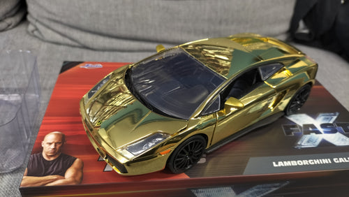 Jada Toys 1/24 Lamborghini Gallardo Plated Gold