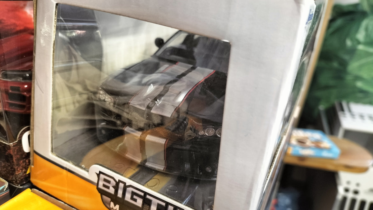 Jada Toys 1/24 Dodge Charger SRT8 2006 Black Silver Big Time Muscle
