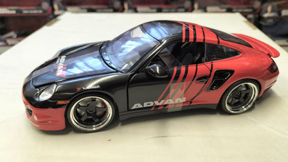 Jada Toys 1/24 Porsche 911 GT3 996 Advan Big Time Muscle