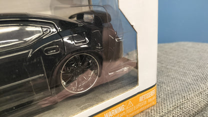 Jada Toys 1/24 Dodge Charger SRT8 2006 Black Silver Big Time Muscle