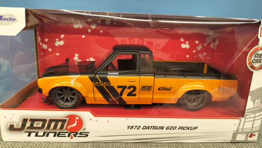 Jada Toys 1/24 Datsun 620 Pickup 1972 Orange JDM