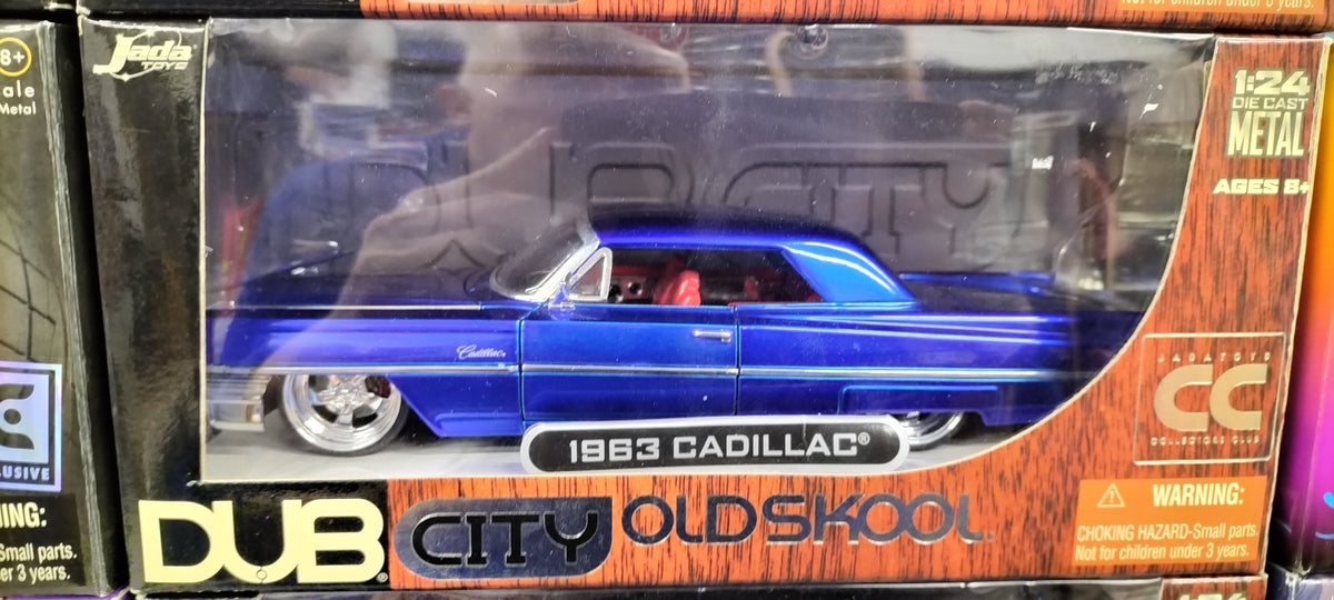 Jada Toys 1/24 Chevy Bel-Air Flame Blue 1957 Dub City
