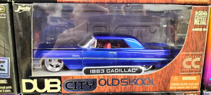 Jada Toys 1/24 Chevy Bel-Air Flame Blue 1957 Dub City