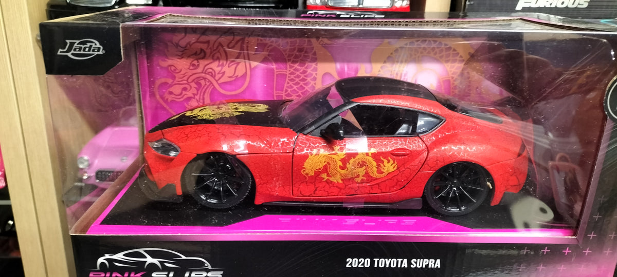 Jada Toys 1/24 Toyota Supra GR 2020 Year of Dragon Pink Slips