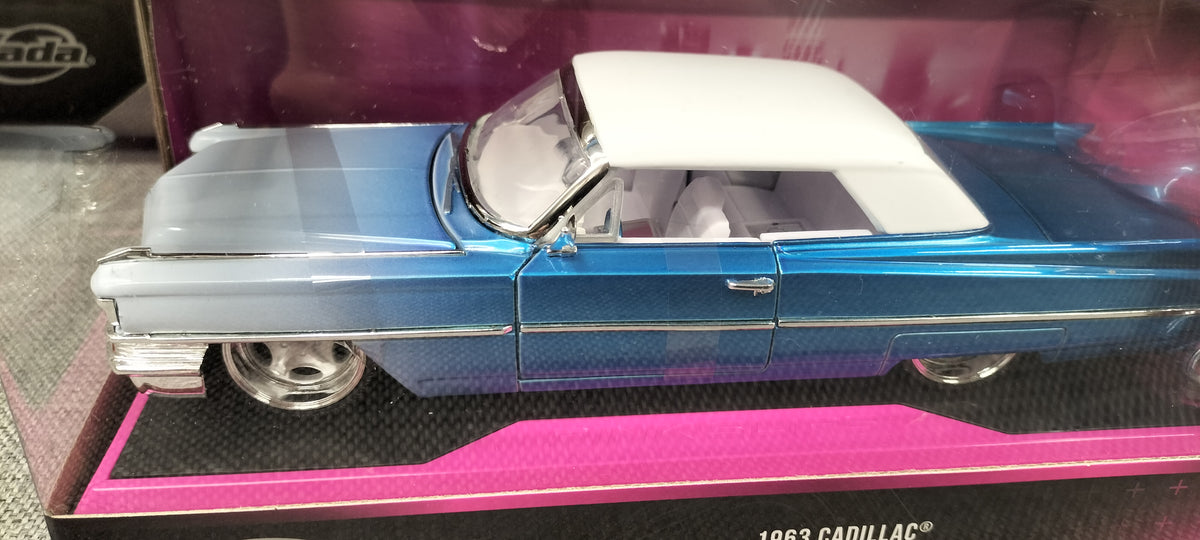 Jada Toys 1/24 Cadillac 1963 Pink Slips