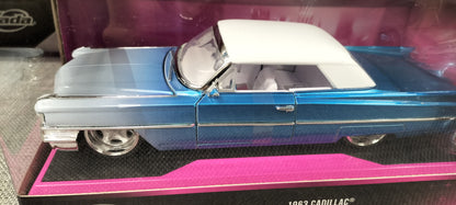 Jada Toys 1/24 Cadillac 1963 Pink Slips