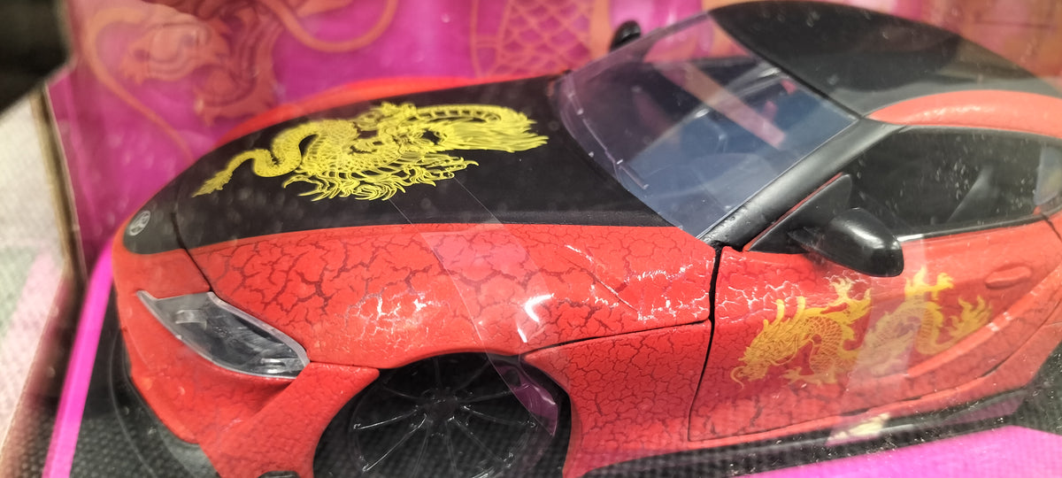 Jada Toys 1/24 Toyota Supra GR 2020 Year of Dragon Pink Slips
