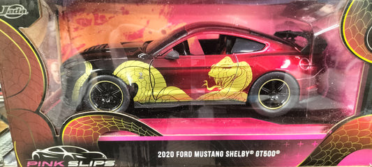 Jada Toys 1/24 Ford Mustang Shelby GT-500 2020 Year Of Snake Pink Slips