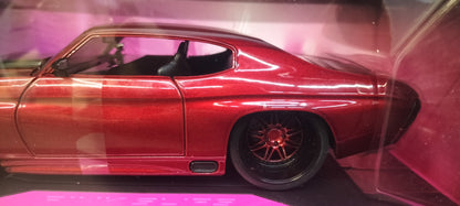 Jada Toys 1/24 Chevy Chevelle SS Dark Red 1971 Pink Slips