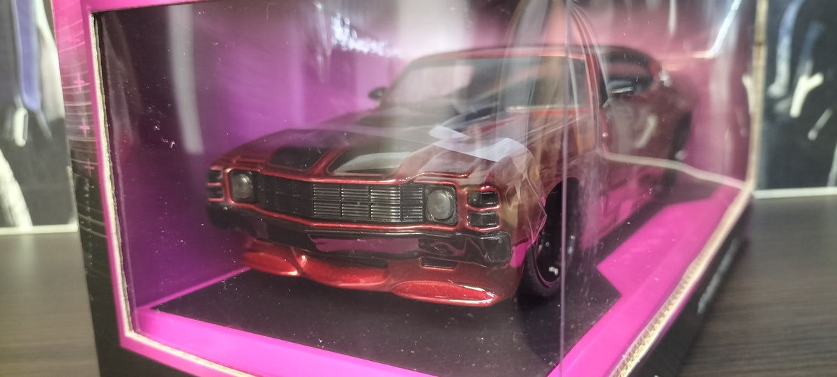 Jada Toys 1/24 Chevy Chevelle SS Dark Red 1971 Pink Slips