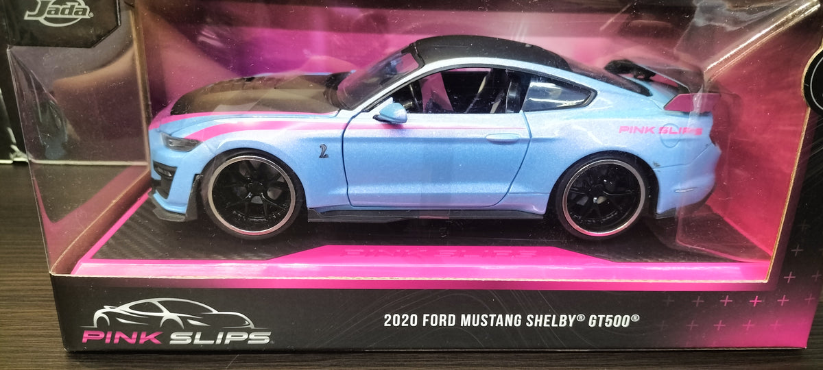 Jada Toys 1/24 Ford Mustanf Shelby GT-500 2020 Pink Slips