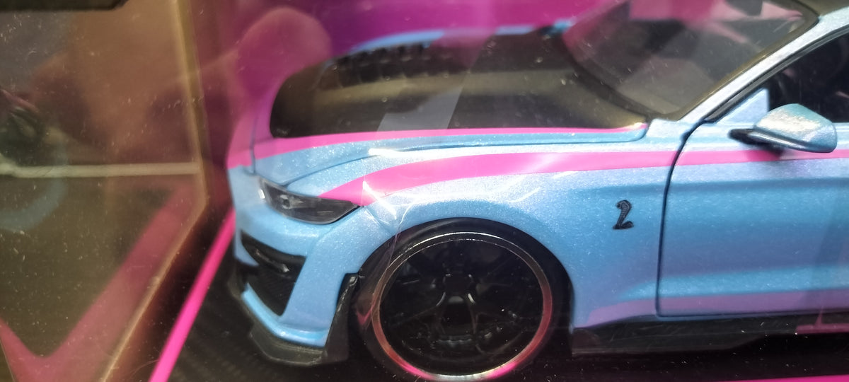 Jada Toys 1/24 Ford Mustanf Shelby GT-500 2020 Pink Slips