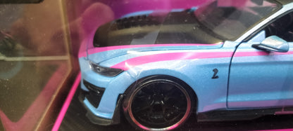 Jada Toys 1/24 Ford Mustanf Shelby GT-500 2020 Pink Slips