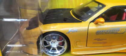 Jada Toys 1/24 Mazda RX-7 FD3S Option-D Yellow JDM