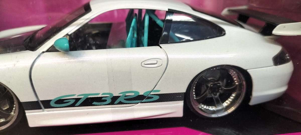 Jada Toys 1/24 Porsche 911 GT3 RS 996 Pink Slips