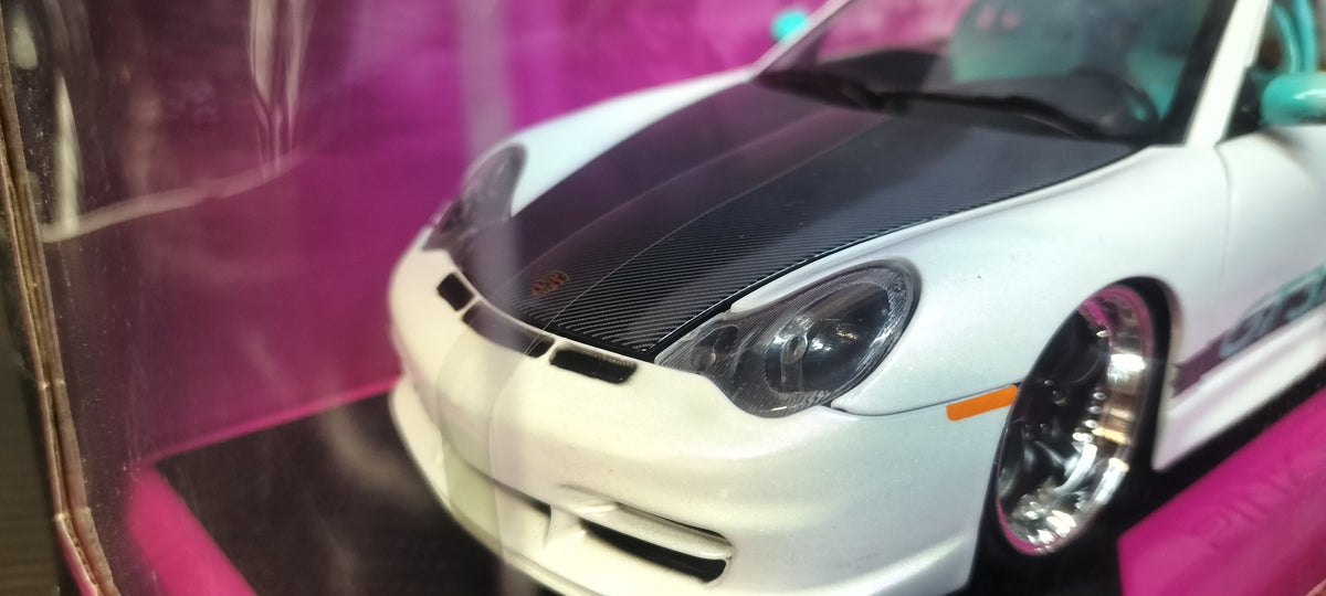 Jada Toys 1/24 Porsche 911 GT3 RS 996 Pink Slips