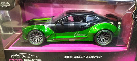 Jada Toys 1/24 Chevy Camaro SS 2016 Pink Slips