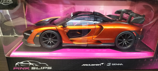 Jada Toys 1/24 Mclaren Senna Pink Slips